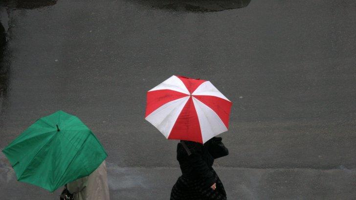 AVERTIZARE METEO! Ploi si vant puternic in toata tara
