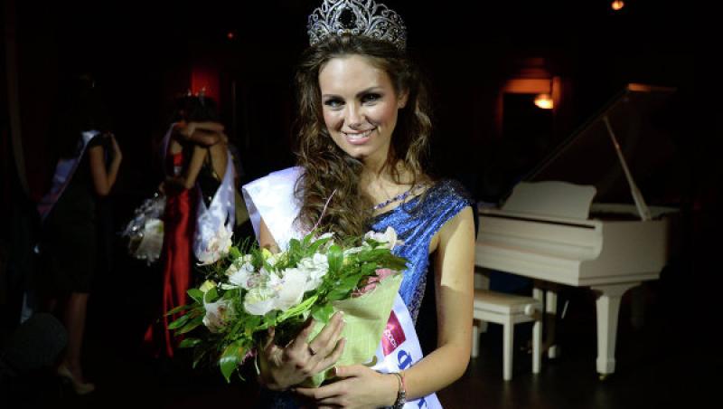 Daria Ulianova, 21 de primaveri, a castigat Miss Moscova!