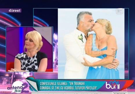 Marturisirile Iulianei Marciuc: "Mi-a fost foarte greu sa traiesc intr-un triunghi conjugal. Am apelat si la psiholog!"