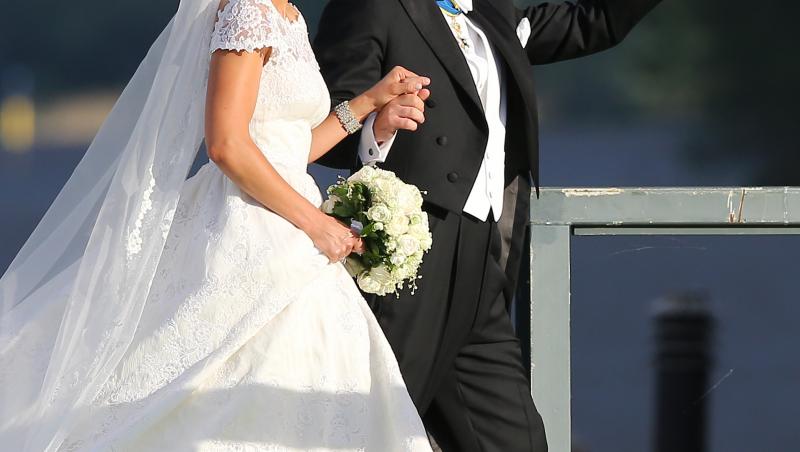 Nunta regala in Suedia: Printesa Madeleine s-a casatorit cu un bancher american!