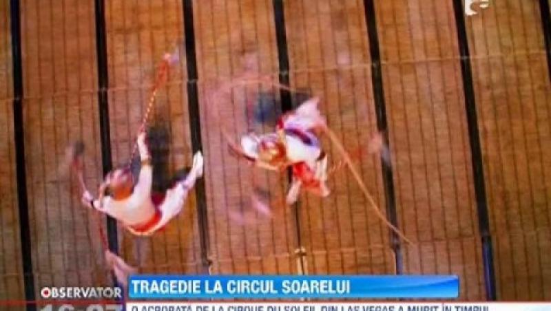 Cirque du Soleil este in doliu!