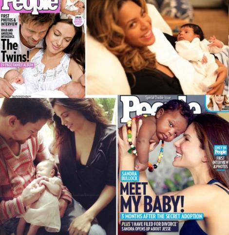 O, Baby! Top 10 cele mai scumpe  fotografii cu bebelusi celebri