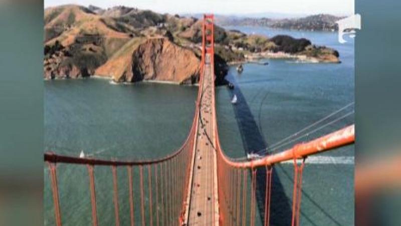 Logodna la inaltime! O americanca a fost ceruta in casatorie pe podul Golden Gate din San Francisco