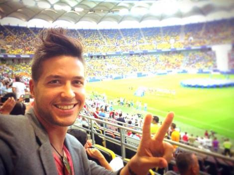 Jorge a fost la Supercupa. "Fortza Steaua!!!"