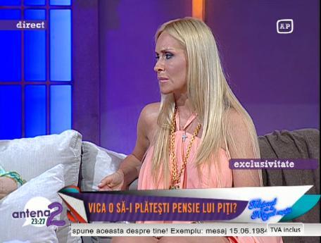 Vica Blochina a aflat din presa ca Piturca vrea sa ii ia copilul