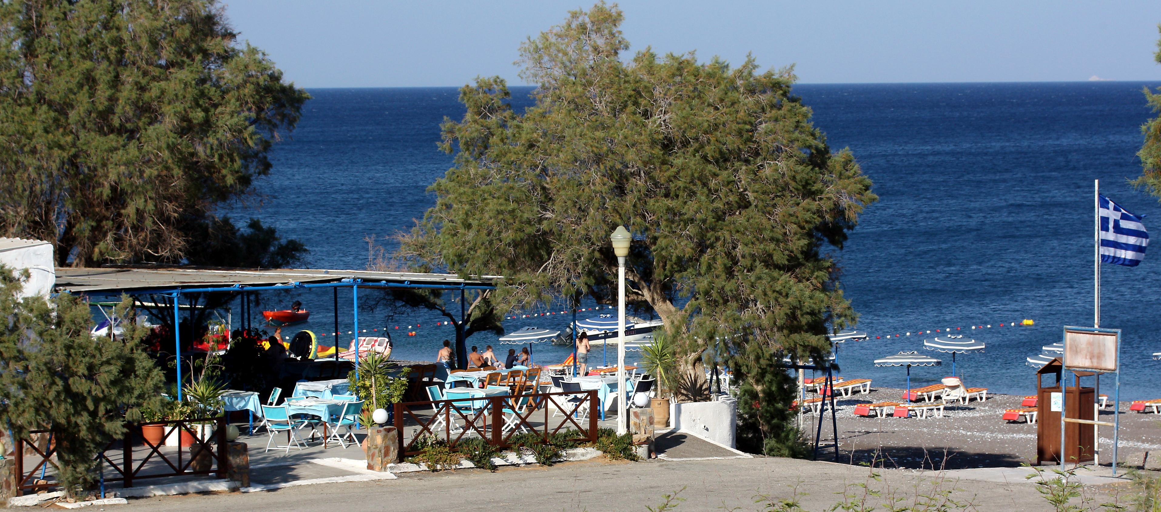 Plaja si distractie in Gennadi din insula Rhodos