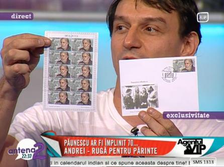 In memoriam Adrian Paunescu: Timbru de colectie cu chipul poetului roman, la Chisinau