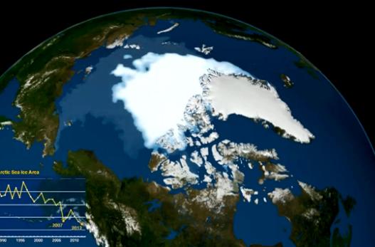 VIDEO! "Polul Nord a ajuns un lac": Filmul care surprinde topirea ghetarilor clipa de clipa