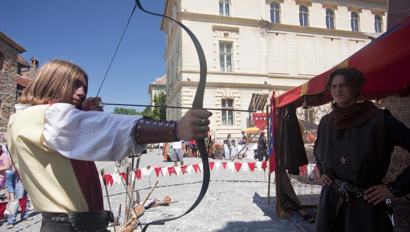 Festivalul Medieval de la Sighisoara, magnet pentru turisti