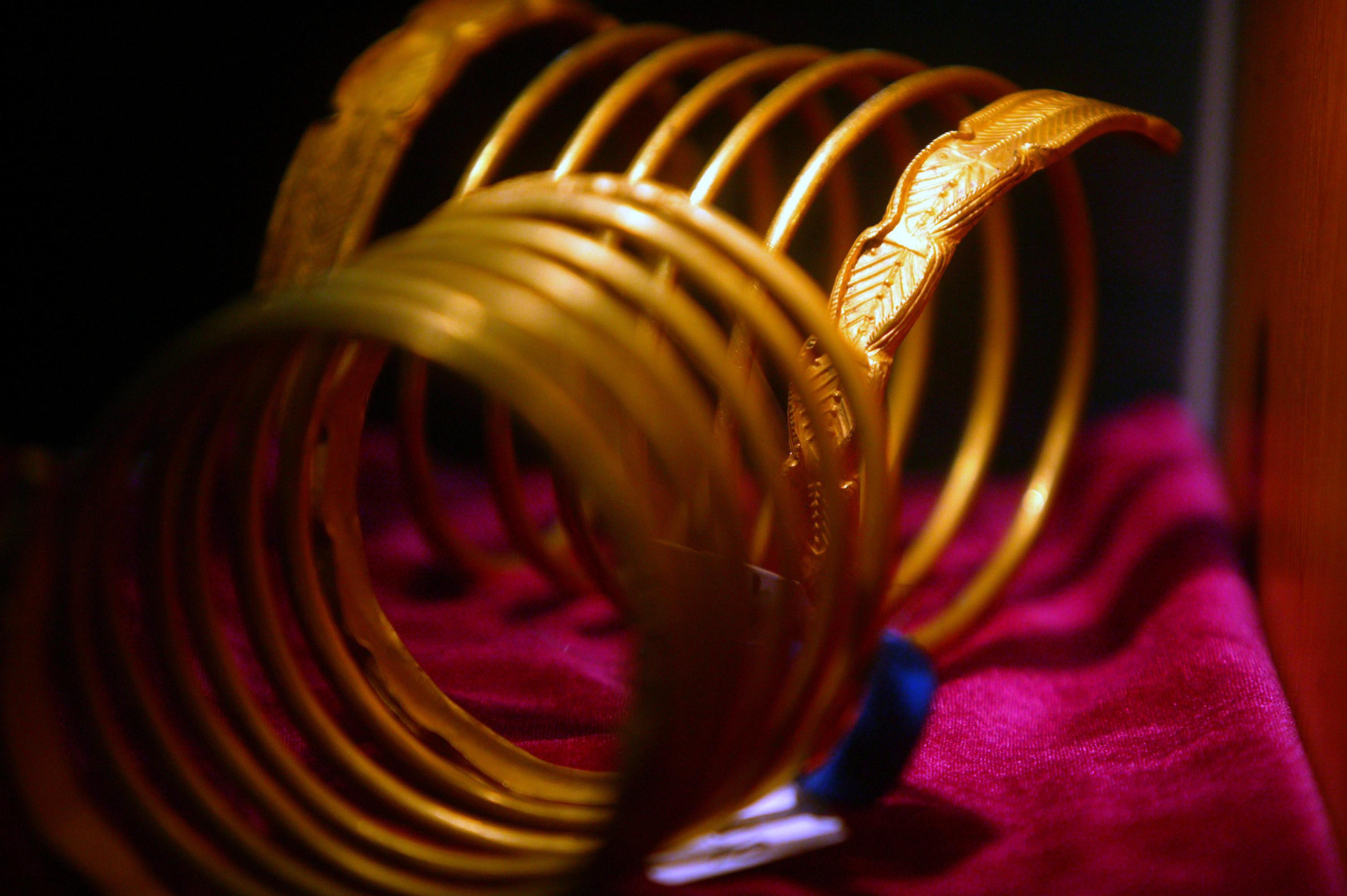  Noi piese din tezaurul dacic, expuse la Muzeul National de Istorie a Romaniei