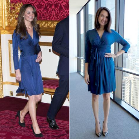Sosia lui Kate Middleton: Femeia care arata si se imbraca ca Ducesa de Cambridge