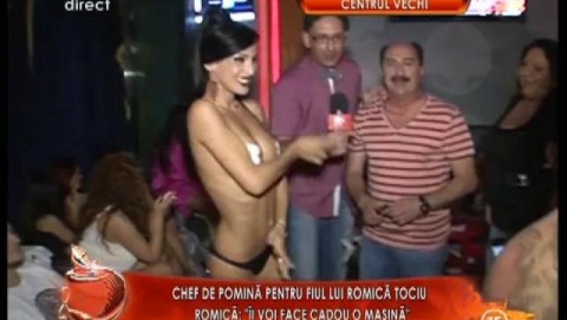 Striptease pentru fiul lui Romica Tociu, cu ocazia majoratului