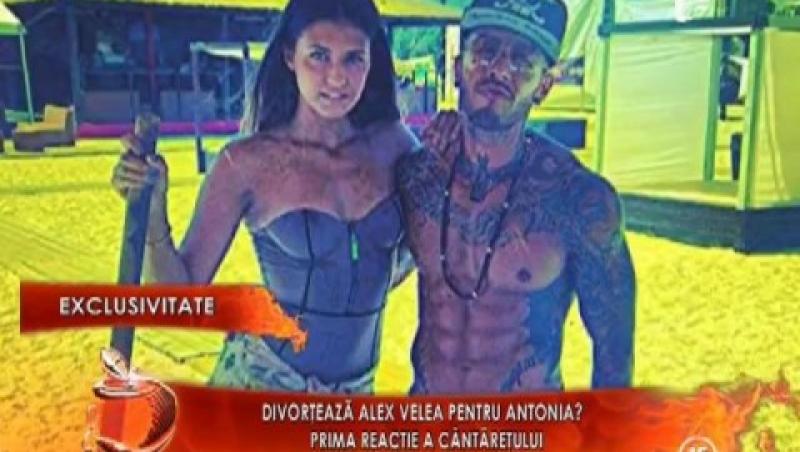 Divorteaza Alex Velea? Din cauza sau datorita Antoniei?