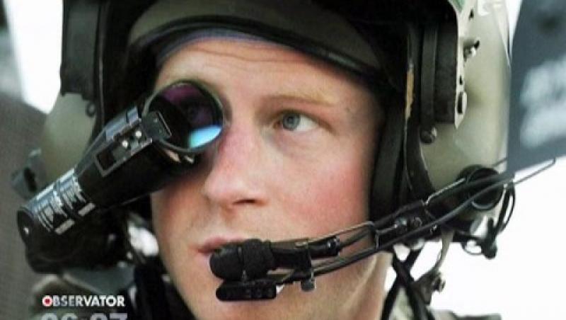 Printul Harry a devenit comandant de elicopter militar