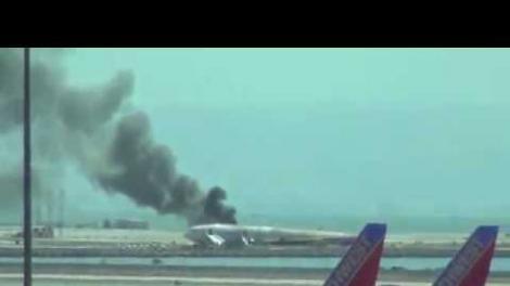 Un avion cu 291 de pasageri la bord s-a prabusit pe un aeroport din San Francisco