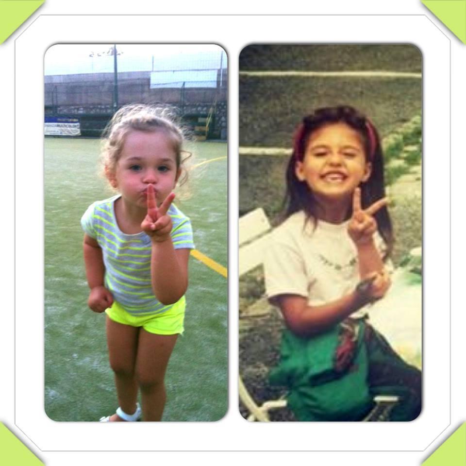 Asa mama, asa fiica! Fetita Antoniei ii calca pe urme mamei 