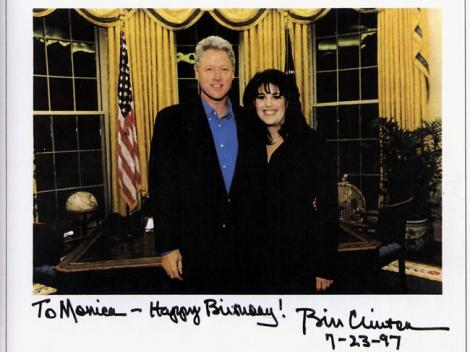 Dezvaluire scandaloasa! Mesajul lui Monica Lewinsky pentru Bill Clinton, dupa despartire: "As putea sa ma dezbrac pentru tine..."