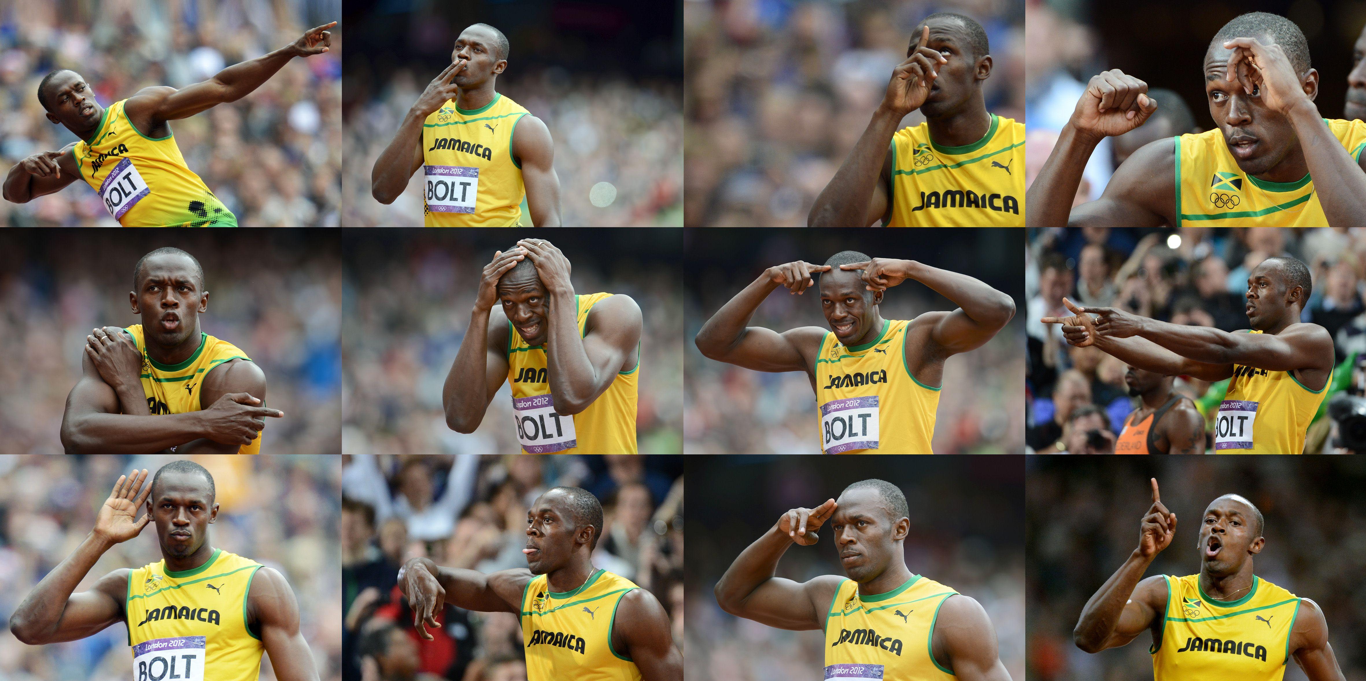 Usain BOLT, campion mondial la 100 m. 9.77!!!