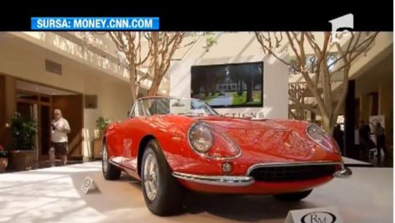 Un Ferrari decapotabil din 1967, cel mai scump automobil de serie vandut vreodata la licitatie