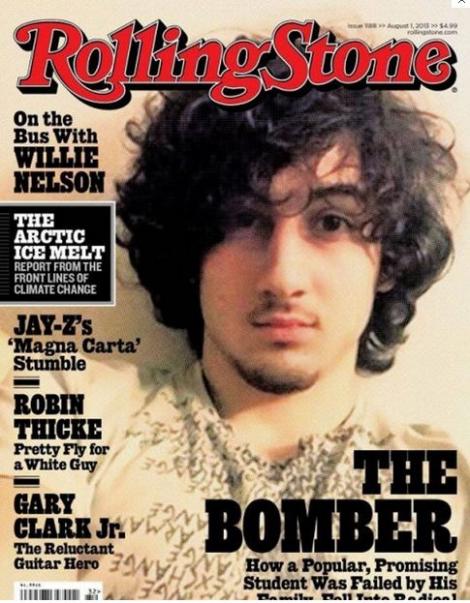 Fotografia teroristului din Boston de pe coperta Rolling Stone i-a dublat vanzarile 