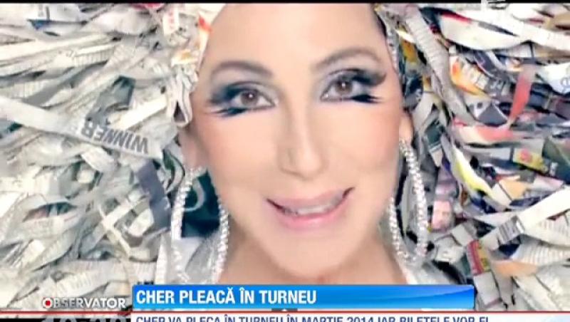 Cher va incepe un turneu in jurul lumii