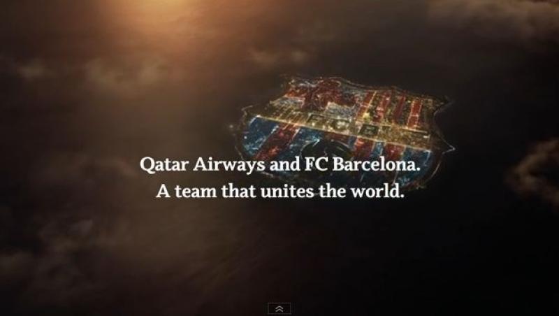 Barcelona a semnat un nou contract de sponsorizare. Va incasa 100 de milioane de euro in trei ani de la Qatar Airways