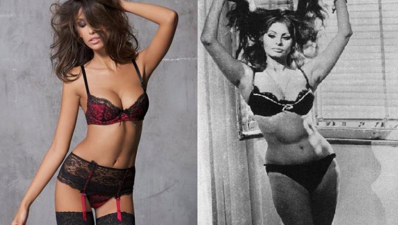 Care e mai sexy? Madalina Ghenea vs. Sophia Loren