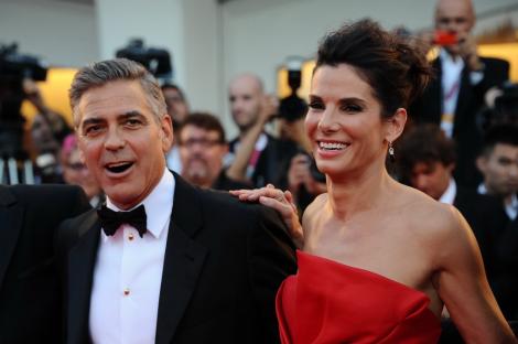 FOTO! Sandra Bullock ar putea fi femeia perfecta pentru George Clooney