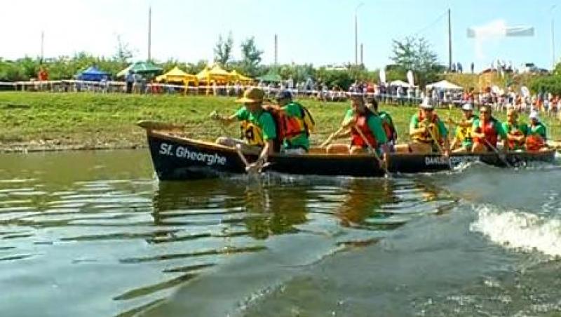 Ivan Patzaichin, alaturi de pasionatii sportului cu vasle, la festivalul 