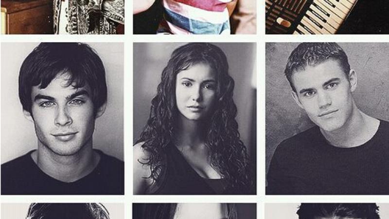 FOTO! Cum aratau Elena, Stefan si Damon din 