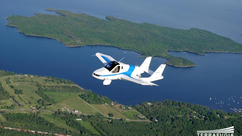 VIDEO! Terrafugia demonstreaza ca avionul-masina functioneaza perfect