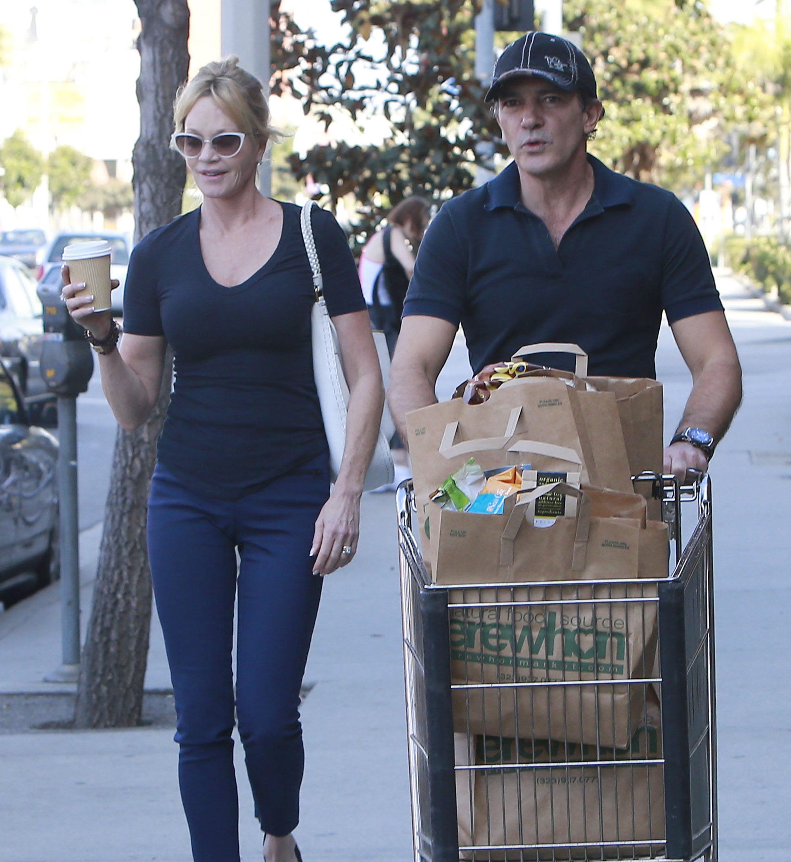 Melanie Griffith si Antonio Banderas isi sarbatoresc zilele de nastere in sudul Frantei 