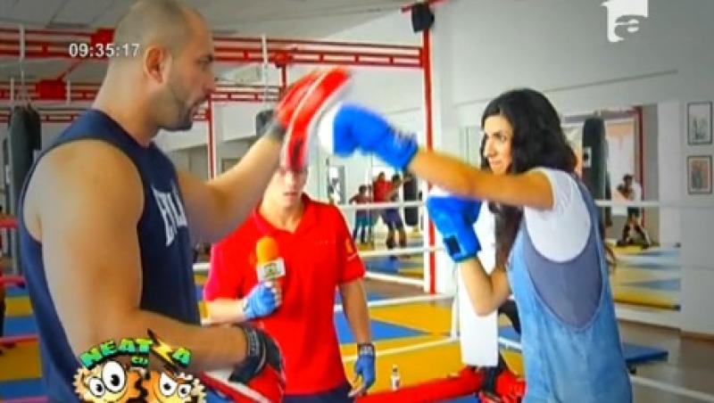 Neatza cu Razvan si Dani: Lectii de kickbox, cu Ciprian Sora