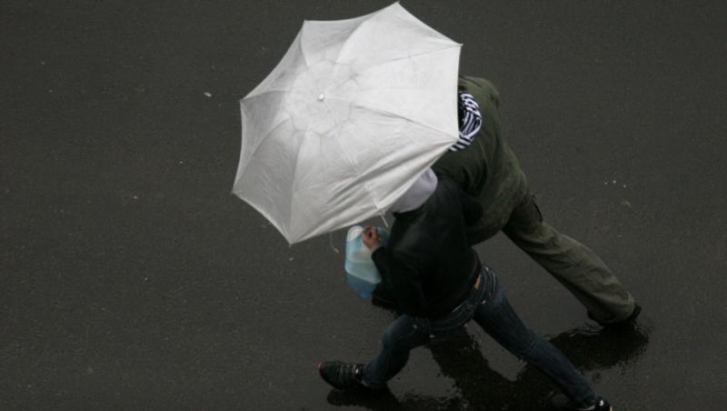 AVERTIZARE meteorologica! Cod PORTOCALIU de ploi pentru judetele Galati, Braila si Tulcea 