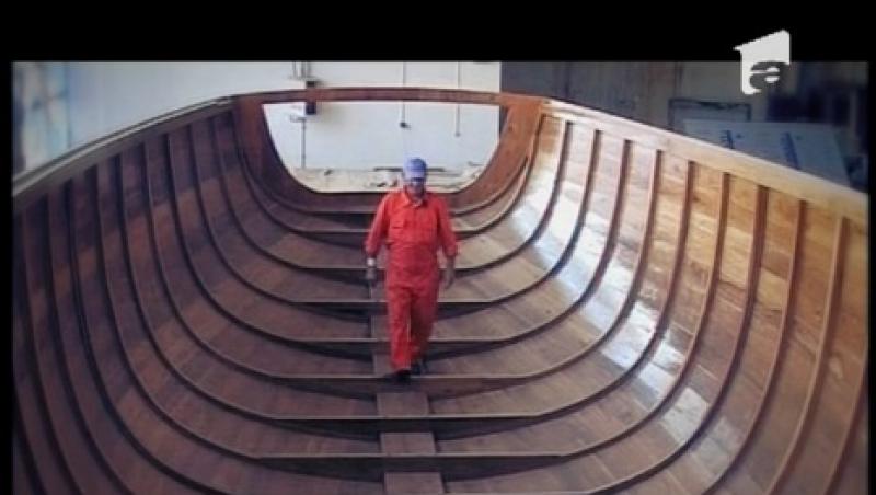 Arca lui... Iacob! Un constantean construieste cea mai mare barca din Romania!
