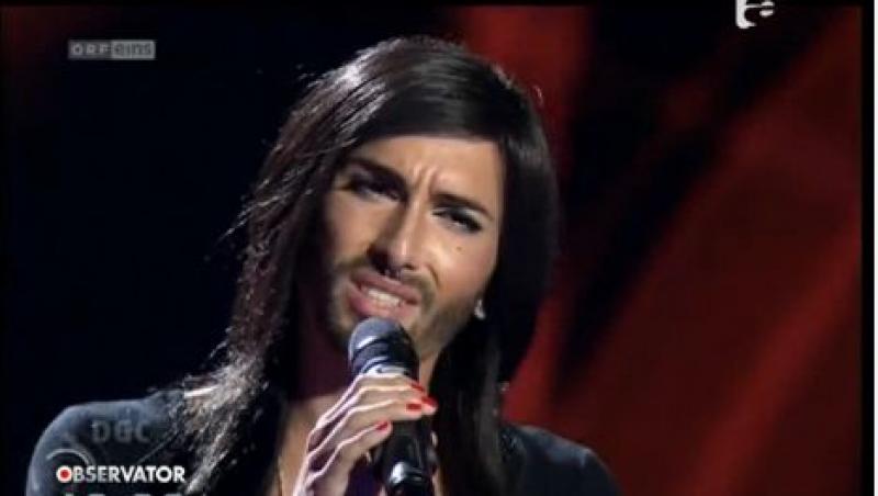 Eurovision 2014: Austria merge pe mana unui transsexual cu barba 