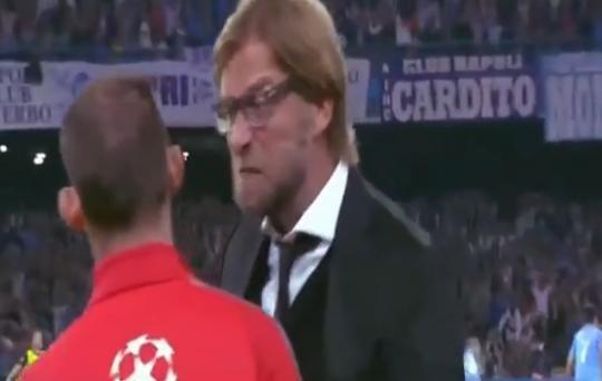 VIDEO: Jurgen Klopp, scos din minti la meciul cu Napoli! Antrenorul Borussiei a fost eliminat dupa o criza de nervi