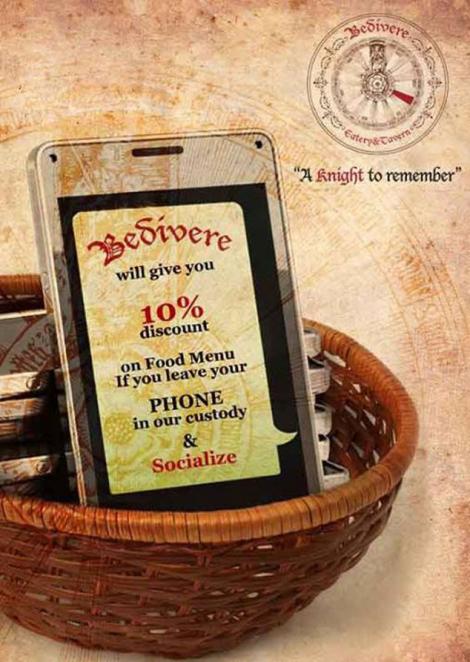 Un restaurant din SUA ofera 10% reducere clientilor care renunta la telefoane in timpul mesei