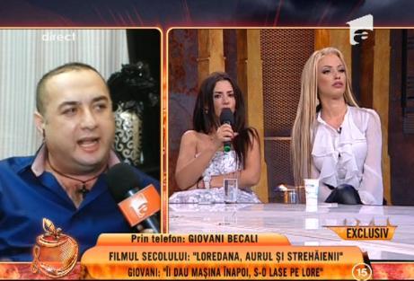 "Bai, nebunule"! Intrat sa-si poarte razboiul cu Loredana Chivu, Leo de la Strehaia s-a luat la cearta cu Giovani Becali