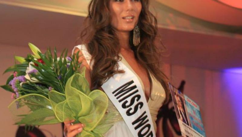 Galerie FOTO: Sa-i tinem pumnii Andreei Chiru! Este reprezentanta Romaniei in finala Miss World 2013