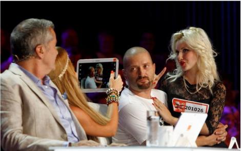 Astazi, la X Factor: Marilyn Monroe de Romania il vrea de barbat pe Cheloo