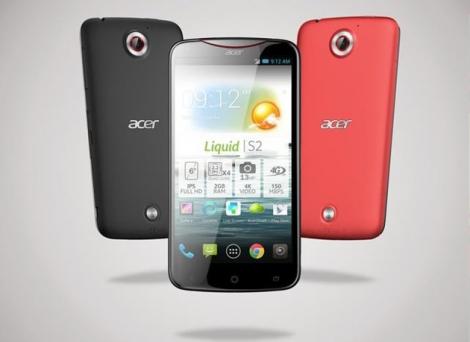 Acer anunta Liquid S2, primul smartphone cu captura 4K