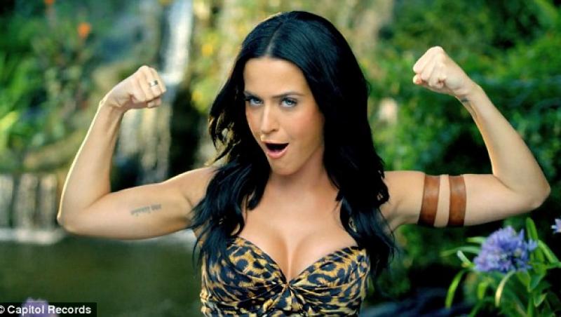Katy Perry, amazoana sexy in noul videoclip al piesei 