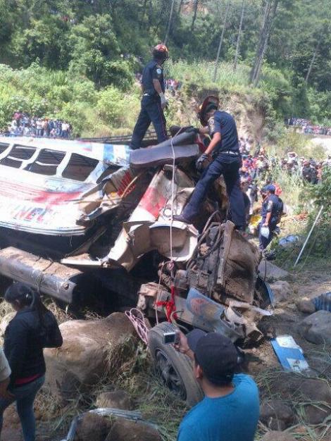 Tragedia se repeta: 38 de morti, in urma prabusirii unui autobuz in prapastie