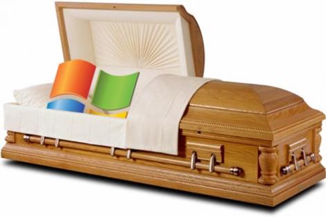 Microsoft îi avertizează pe ultimii utilizatori Windows XP