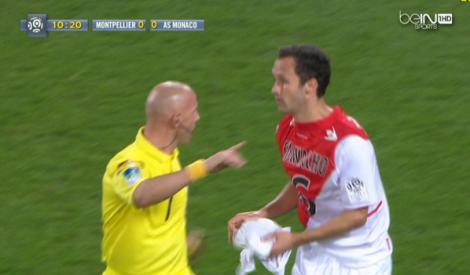 Moment penibil pentru Ricardo Carvalho! Fundaşul lui Monaco a luat tricoul invers