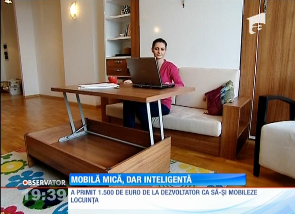 Mobila inteligentă, soluția ideală pentru spațiile mici
