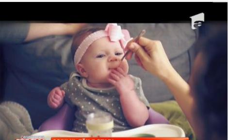 Special! Descoperirea mâncării de către bebeluși