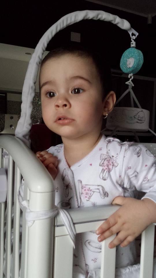 Maria, m&acirc;ndria lui Pepe! Fetița sa ne urează "Bună dimiiii!!!"