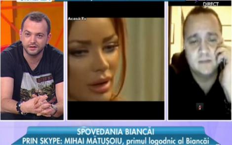 Primul logodnic al Biancăi, Mihai Mătuşoiu, şocat de reacţiile fostei iubite
